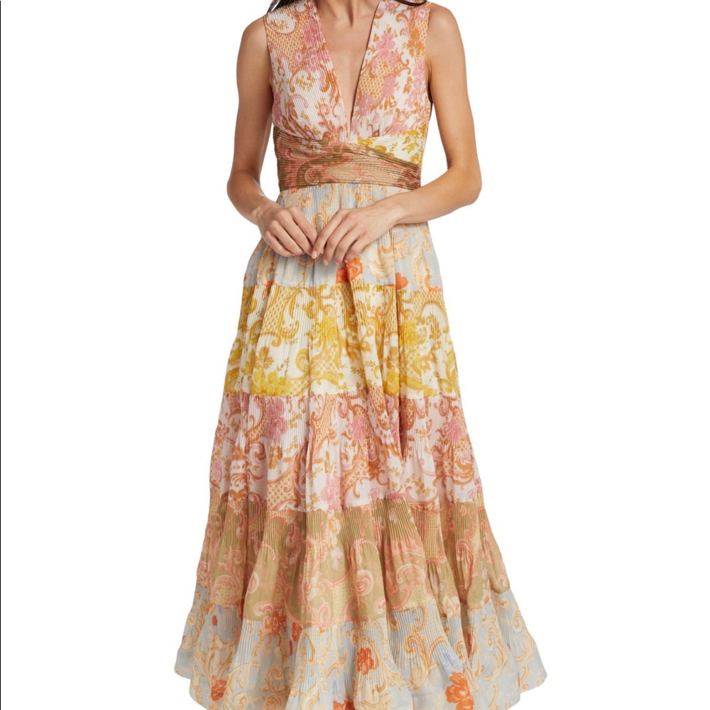 Zimmerman pleated maxi dress